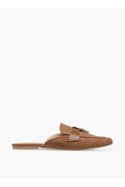 Flora Bella by Shoexpress Flora Bella Metal Accent Slip-On Mules