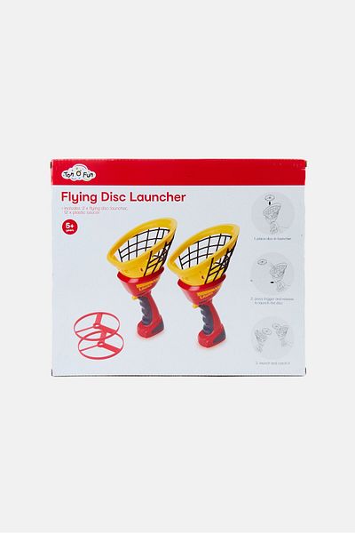Ton O' Fun Flying Disc Launcher Set