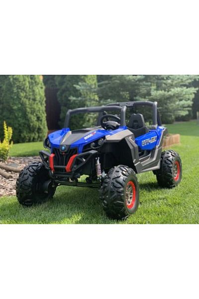 AMRTOYS Masinuta electrica pentru copii cu 2 locuri, UTV BUGGY POWER 4×4
