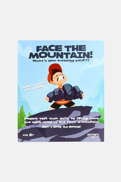 Komarc Games Face The Moutain Wooden Rocks Balance And Focus Stacking Game