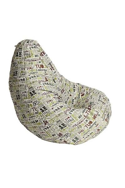 Pufrelax Fotoliu Nirvana Hobbit, Material textil - Lucky Clover