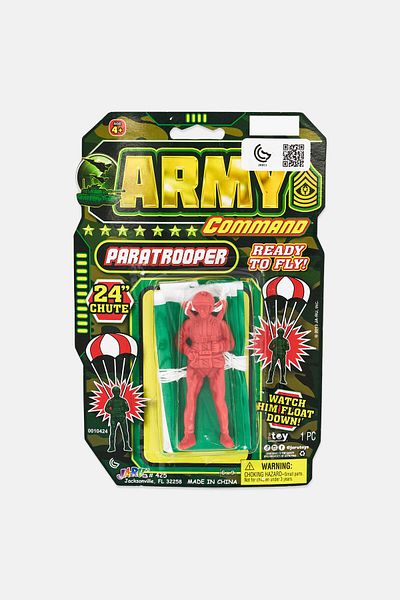 Jaru Army Command Paratrooper Action Toy, Assorted