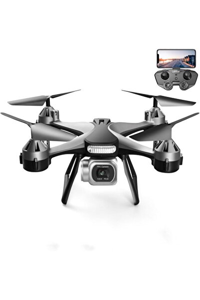GÜMRÜK BEY JC801 360° Dönebilen Dayanıklı Yüksek Çözünürlüklü 4K Drone Uzaktan Kumandalı RC Quadcopter