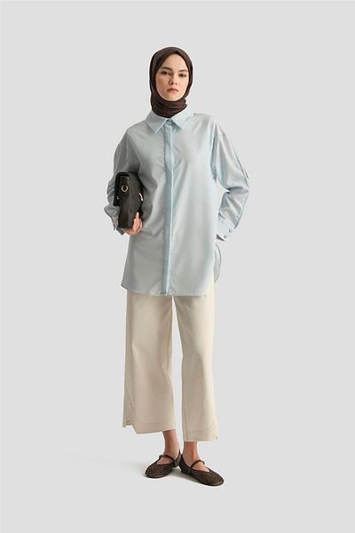 Armine Mixli Shirt 25Y3707 Blue