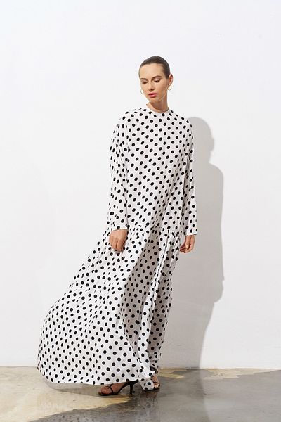 Merve DAĞLI Pointe Viscose Dress