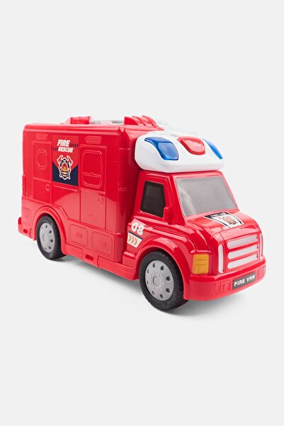 Bohui Toys No 661-178 Fire Control Storage Push And Play, Red Combo