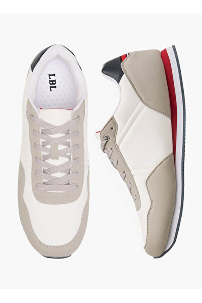 LBL by Shoexpress Panelled Lace-Up Sneakers