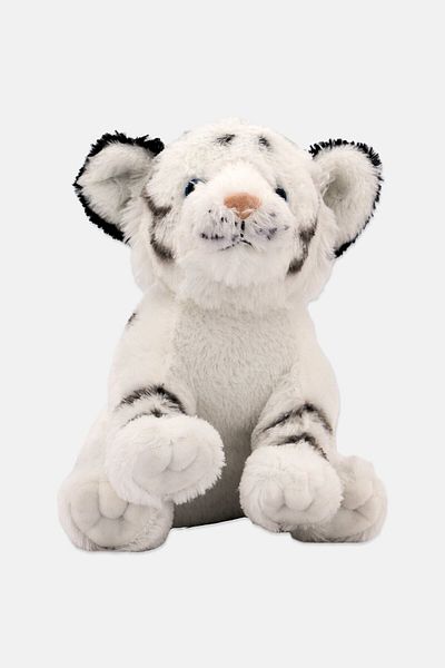 Eco Pals White Tiger Cub Animal Plush Toy