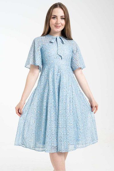 Nichii Women's Butterfly Sleeve Midi Dress