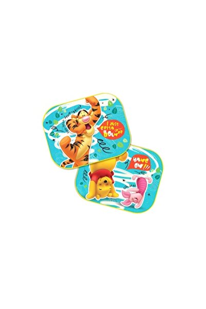 AMIO Parasolare laterale auto pentru copii 44x35cm, Winnie, set 2 bucati