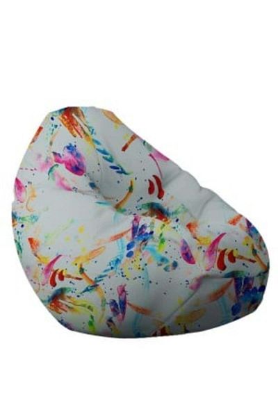 Pufrelax Fotoliu Nirvana Grande, Material Impermeabil - Culori Jucause