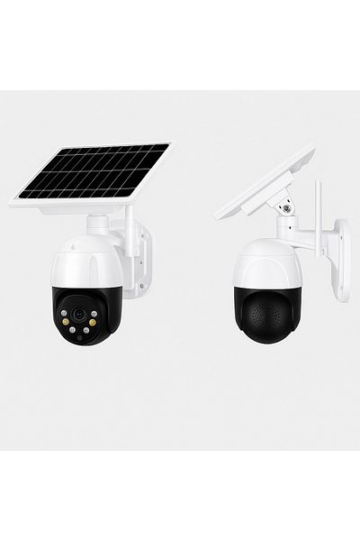Production by A&A Solar Panel Security Camera, 4G, Full HD, 5 MP, 360° Rotation, IP66