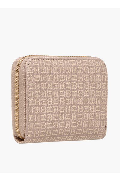 Flora Bella by Shoexpress Flora Bella Monogram Print Zip Around Wallet
