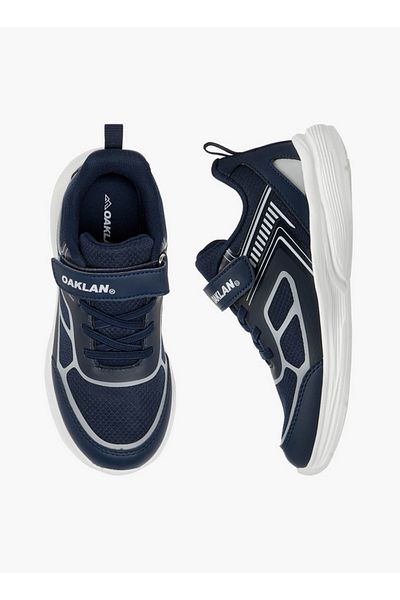 Oaklan by Shoexpress Panelled Shoes with Hook and Loop Closure