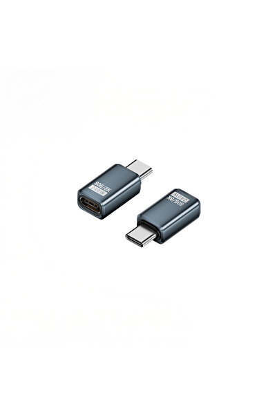 silabor TYPE-C USB 4.0 USB 240W 80 GB USB Bellek 90 Derece Dirsek Dik Açılı L...