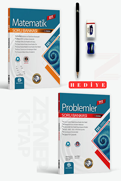Bilgi Sarmal Yayınları AYT Matematik ve TYT Problemler 2 Kitap Soru Bankası S...