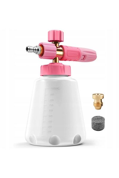 Rosfix Pianownica do myjki 1L przeźroczysta mosiężna dysza 1.2mm R-02