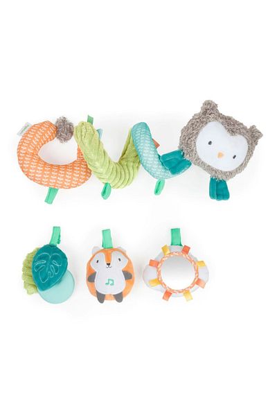 Ingenuity Nally and Friends Spiral Activity Toy Bar, 0 - 36 months