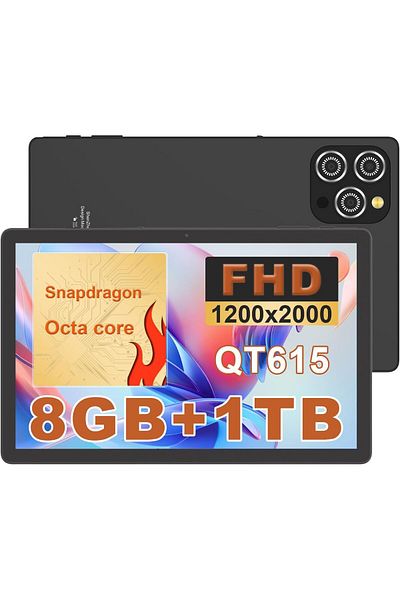 CIDEA C idea 10.36 Inches Tablet, Android 15 Tablet With 2K Screen, 8GB RAM 1TB ROM, Snapdragon QT615, 100