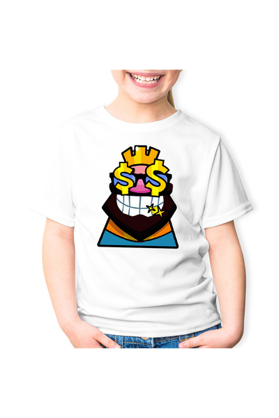 OEM Детска тениска King Clash Royale Minecraft