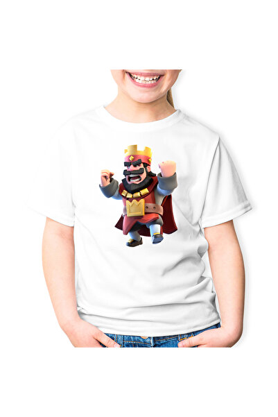OEM Tricou copii Red King Clash of Clans Royale