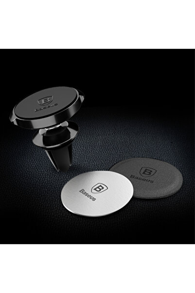 Baseus Capace metalice autoadezive pentru suporturi magnetice de telefon, argintii