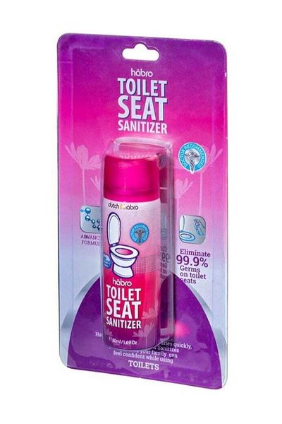 Habro Dutch & Anti-Bacterial Toilet Seat Sanitizer (Pack of 3, 50ml)