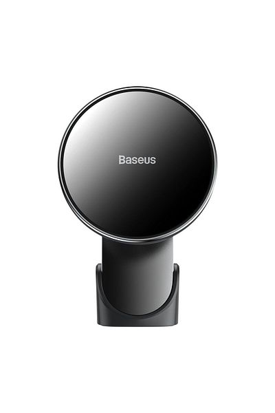 Baseus Samochodowy uchwyt magnetyczny indukcyjna ładowarka Qi 15W MagSafe do iPhone czarny