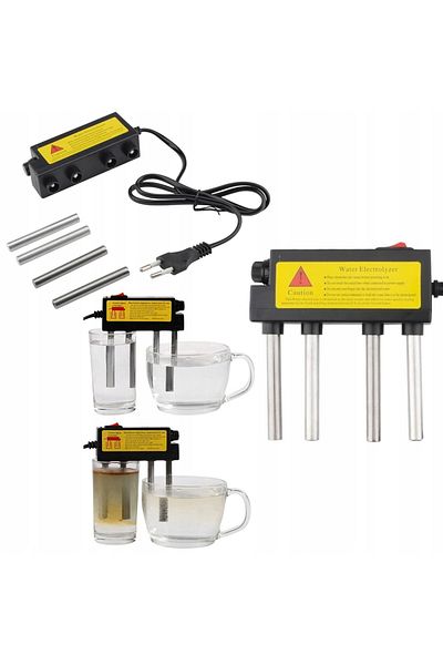 Rosfix Elektrolizer / tester kolorystyczny + 4 elektrody (2 stalowe, 2 aluminiowe)