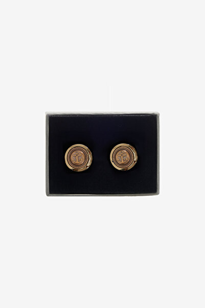 ALTINYILDIZ CLASSICS Erkek Altın %100 Metal Kol Düğmesi