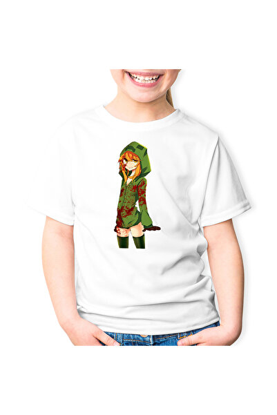 OEM Tricou copii Minecraft Anime Cool Creeper