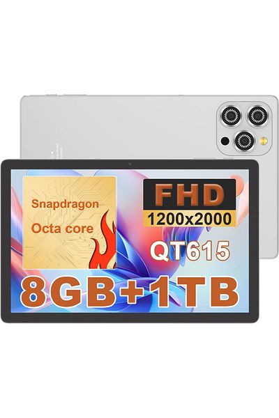CIDEA C idea 10.36 Inches Tablet, Android 15 Tablet With 2K Screen, 8GB RAM 1TB ROM, Snapdragon QT615, 100