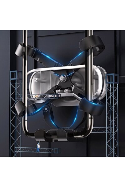 Ugreen Samochodowy uchwyt grawitacyjny na telefon czarny