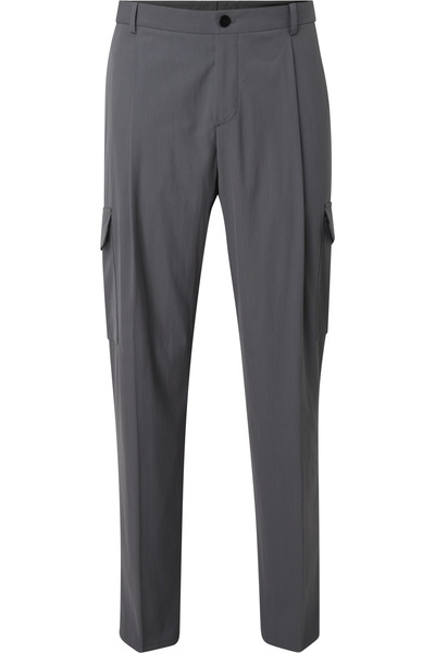 Calvin Klein TECHNO WOOL CARGO PA Erkek Gri Kumaş Pantolon