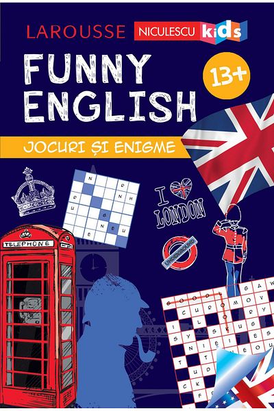 Editura Niculescu Funny English. Games and riddles (13+), Sandra Lebr