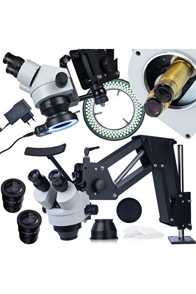 Rosfix Microscop stereo binocular Proxima Pro MSPP-B-WDMS2 pe braț cu iluminator