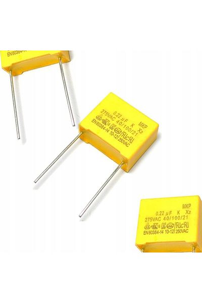 Rosfix Kondensator MKP X2 0.47uF 310V AC polipropylenowy 22.5mm