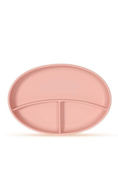 Mommy's Bliss طبق شفط للأطفال - سيليكون وردي، خالٍ من مادة BPA، غير قابل للان...