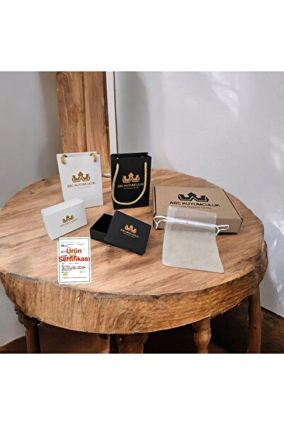 ARCHINO GOLD 14 Ayar Altın Plakalı M Harfine Özel Dikdörtgen Motifli Hakiki Siyah Derili Hediye Bileklik-537harf