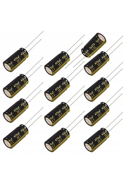 Rosfix Kondensator elektrolityczny Low ESR 470uF 35V 10x17mm raster 5mm 10szt.