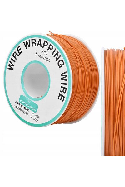 Rosfix Przewód typu kynar AWG 0.25mm pomarańczowy 200m