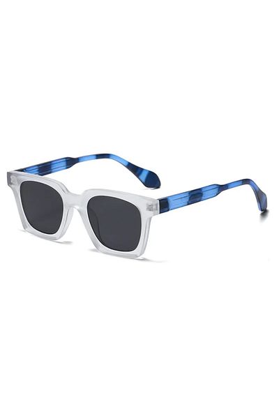 Toz Vintage Sesira Blue Detailed Vintage & Retro Unisex Sunglasses
