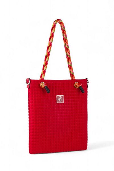 Bilik Deri Scuba Red Women's Shoulder Bag Barbie