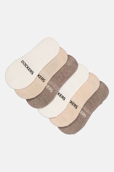 Ben Sherman Men 6 Pairs Brand Logo Ankle Socks, Multicolor