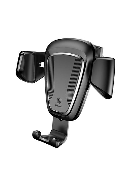 Baseus Grawitacyjny uchwyt samochodowy na kratkę nawiew 4-6'' Gravity Car Mount czarny