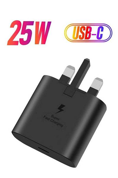 Primo Plus Gulu 25W USB Super Fast Charger - Compatible with Ultra Power Adapter for S24, S23, S21, S20, S24+,