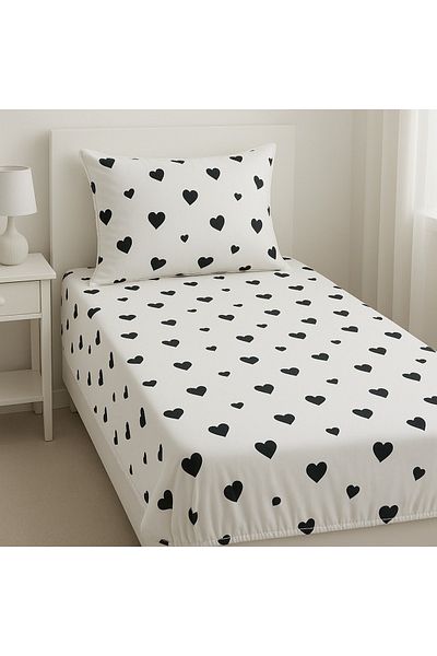 MİRSE Single Fitted Sheet Set 100*200 Suitable for Daily Use