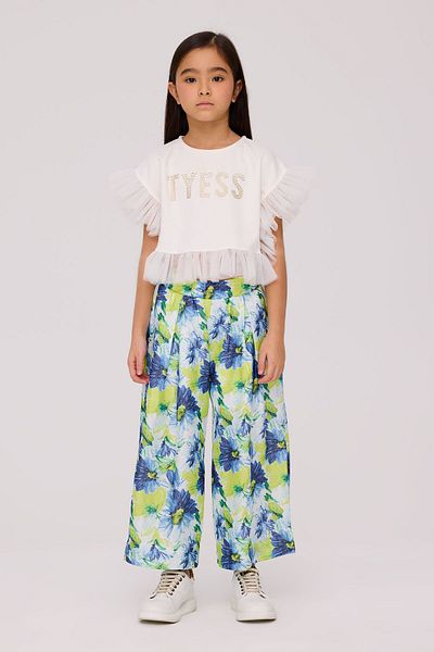 Tyess Girl White Blouse