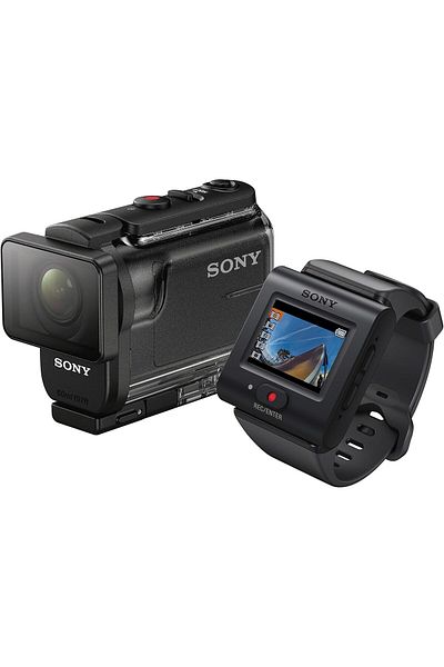 Sony HDRAS50R/B Full HD Action Cam + Live View Remote (Black)