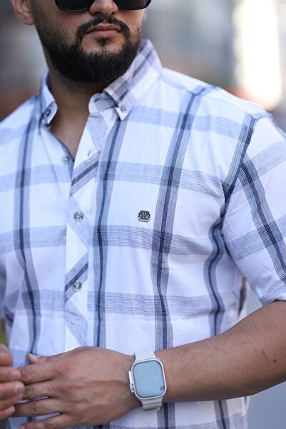 Klothy Ανδρικό πουκάμισο με κοντό μανίκι 2462-1